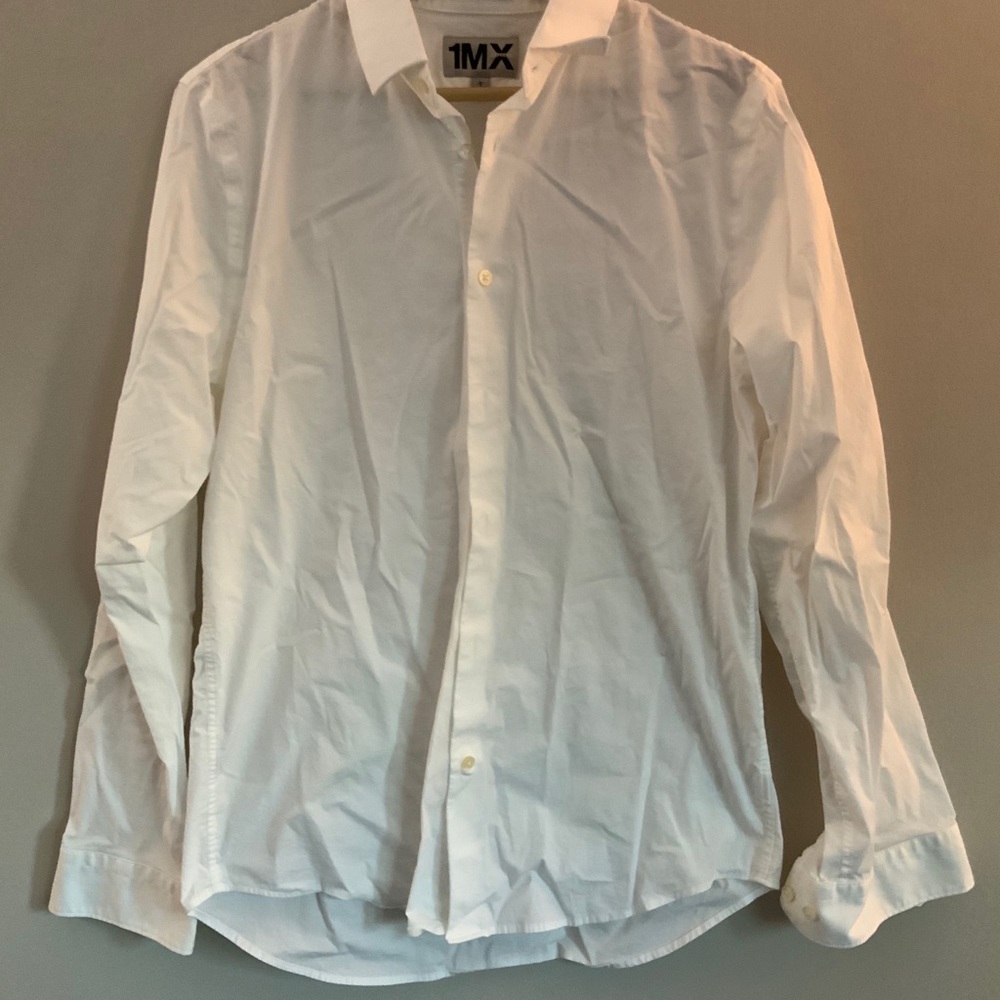 Express Men White 1MX Shirt